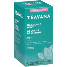 Starbucks SBK 12416722 Teavana Harmonic Mint Herbal Tea - Herbal Tea -