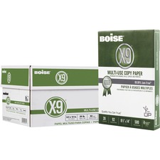 Boise CAS OX9004 Boise X-9 Multi-use Copy Paper, 8.5 X 14 Legal, 92 Br