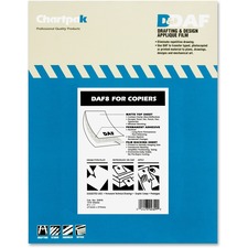 Chartpak/pickett CHA DAF8 Chartpak 1.5 Mil Applique Drafting Film - 10