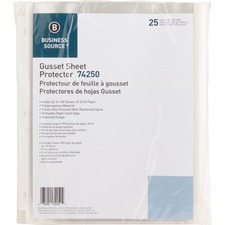 Business BSN 74250 Heavy-duty Sheet Protectors - 8.5 Width - 100 X She