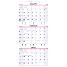 Acco AAG PMLF1128 At-a-glance Move-a-page 3-month Wall Calendar - Juli