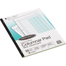 Acco WLJ G7204A Acco 4-column Write Pads - 50 Sheet(s) - Ring Binder -