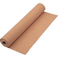 Acco QRT 103Q Quartet Natural Cork Roll - 28 Height X 24 Width - Brown