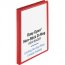 Business BSN 26979 Red D-ring Binder - 1 Binder Capacity - D-ring Fast