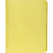 Business BSN 01808 Preprinted 1-31 Tab Index Dividers - Printed Tab(s)