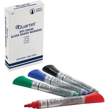 Acco QRT 79552 Quartet Premium Dry-erase Markers For Glass Boards - Bu