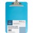 Business BSN 01863 Spring Clip Plastic Clipboard - 8 12 X 11 - Spring 