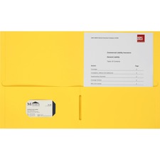 Business BSN 78556 Letter Portfolio - 8 12 X 11 - 125 Sheet Capacity -