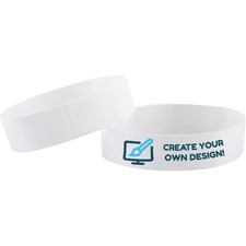 Advantus AVT 75696 Advantus Printable Tyvek Wristbands - 34 X 10 Lengt