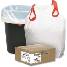 Aep WBI 1DK200 Webster 13 Gallon Drawstring Trash Bags - Small Size - 