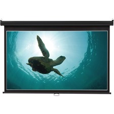 Acco QRT 85573 Quartet Manual Projection Screen - 16:9 - Matte White -