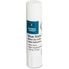 Business BSN 00330 Glue Stick - 0.26 Oz - 30  Box - White