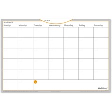 Acco AAG AW402028 At-a-glance Wallmates Self-adhesive Dry Erase Monthl