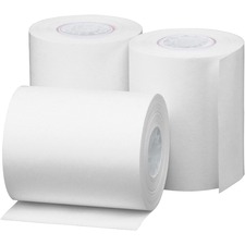 Business BSN 25347 Thermal Thermal Paper - White - 2 14 X 85 Ft - 48 G