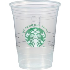 Starbucks SBK 12420820 We Proudly Serve Cold Cups - 16 Fl Oz - 1000  C