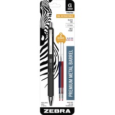 Zebra ZEB 40111 Pen 0.7mm Retractable Gel Pen - 0.7 Mm Pen Point Size 