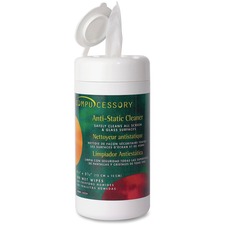 Compucessory CCS 24224 Crt Screen Cleaning Wipes Dispenser - For Displ