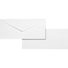 Business BSN 04467 No. 10 White Wove V-flap Business Envelopes - Busin