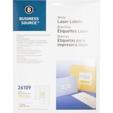 Business BSN 26109 Bright White Premium-quality Address Labels - 1 X 2