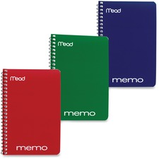 Acco MEA 45644 Mead Wirebound Memo Notebook - 40 Sheets - Wire Bound -