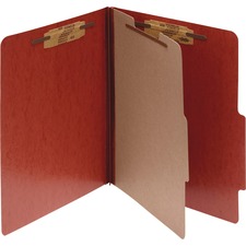 Acco ACC 15004 Acco Presstex Letter Classification Folder - 2 Folder C