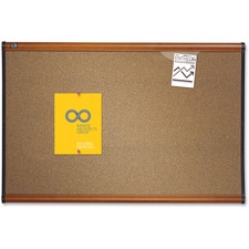 Acco QRT B243LC Quartet Prestige Bulletin Board - 24 Height X 36 Width