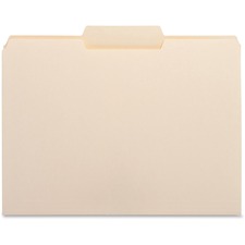 Business BSN 16491 13 Tab Cut Letter Recycled Top Tab File Folder - 8 