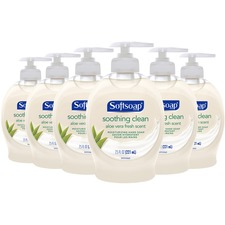 Colgate CPC 04968CT Softsoap Liquid Hand Soap Pump - Soothing Aloe Ver