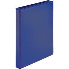 Business BSN 26973 Navy D-ring Binder - 1 Binder Capacity - Letter - 8