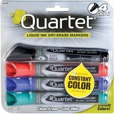 Acco QRT 5001M Quartet Enduraglide Dry-erase Markers - Chisel Marker P