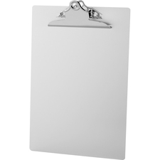 Business BSN 86259 Aluminum Clipboard - 8 12 X 11 - Clamp - Aluminum -