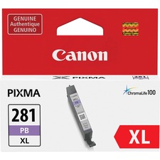 Original Canon 2038C001 Cli-281xl Ink Cartridge - Blue - Inkjet - 1 Ea