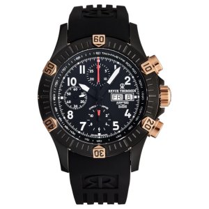 Brav 16071.6884 Revue Thommen 16071.6884 Men's 'airspeed' Black Dial D