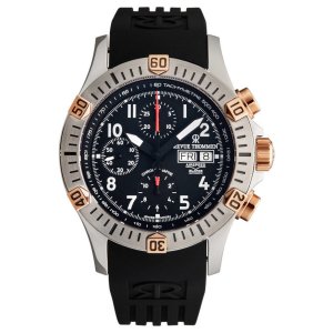 Brav 16071.6854 Revue Thommen 16071.6854 Men's 'airspeed' Black Dial D