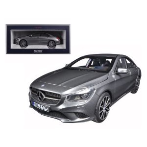 Norev 183597 2013 Mercedes Benz Cla 220 Mountain Gray Metallic 118 Die