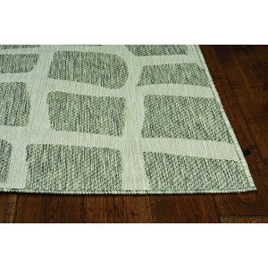 Homeroots.co 375252 3' X 4' Ivory Or Grey Polypropylene Area Rug