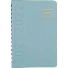 Acco AAG 70101X46 At-a-glance Contempo Academic Monthly Planner - Smal