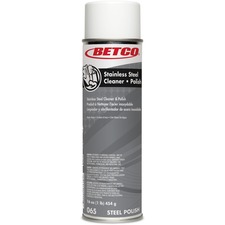 Betco BET 652300 Betco Stainless Steel Cleaner  Polish - Foam Spray - 