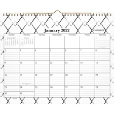 Acco AAG 1574707 At-a-glance Cambridge Makenzie Wall Calendar - Monthl