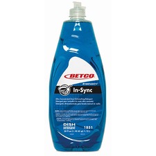 Betco BET 1851B900CT Betco Simplicity In-sync Dishwashing Liquid - Con