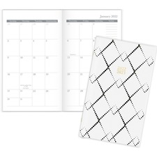 Acco AAG 1574021 At-a-glance Cambridge Makenzie 2y Monthly Planner - P