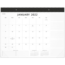 Acco AAG SK752400 At-a-glance Elevation Eco Monthly Desk Pad - Rectang