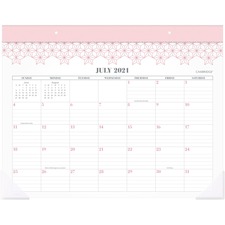 Acco AAG 1557704A At-a-glance Workstyle Academic Desk Pad Calendar - A