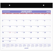 Acco AAG PM15RP28 At-a-glance Repositionable Wall Calendar - Monthly -