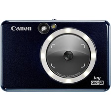 Canon 4519C005 Ivy Cliq+2 8 Megapixel Instant Digital Camera - Midnigh