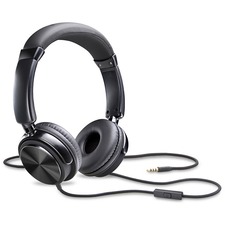 Compucessory CCS 15165 Tangle-free Headset With Mic - Stereo - Wired -