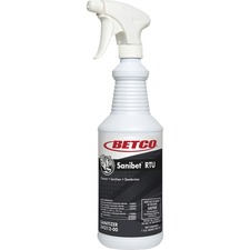 Betco BET 3421200 Betco Sanibet Rtu Cleaner - Ready-to-use Spray - 32 