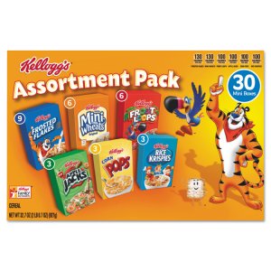 Kelloggs KEE14747 Food,kellogg,cereal,asst