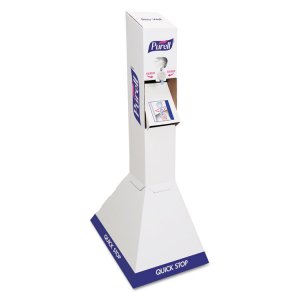 Gojo 2156-02-QFS Sanitizer,qk Flr Stnd,clr