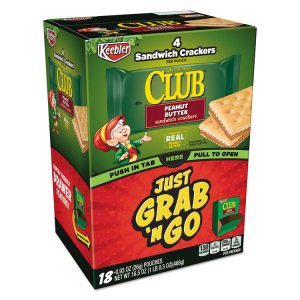 Kelloggs KEB 21167 Keeblerreg Toasty Crackers With Peanut Butter - Ind